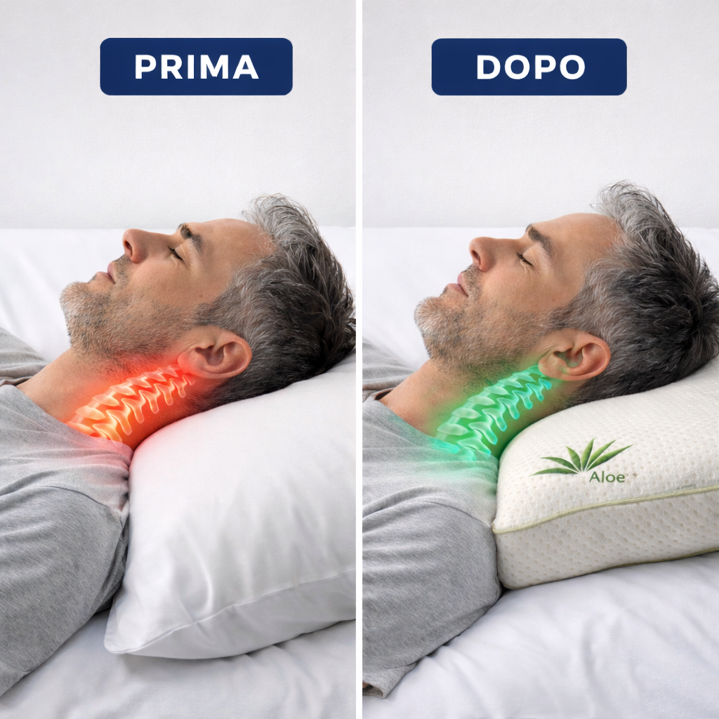 Cuscini Memory Aloe