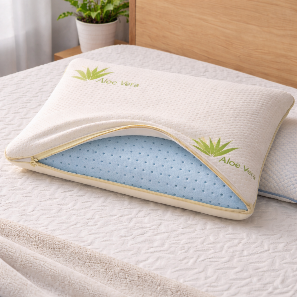 Cuscini Memory Aloe